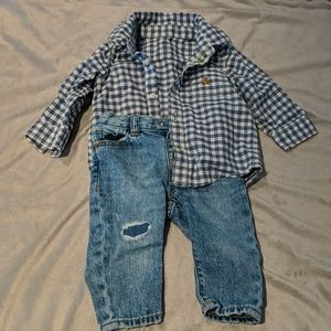Baby boys Gap Demon two piece outfit